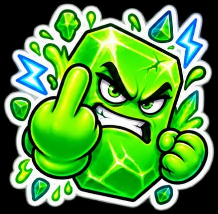 MIDDLE FINGER ANGRY — No words needed.